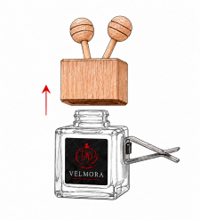 Open the wooden lid
